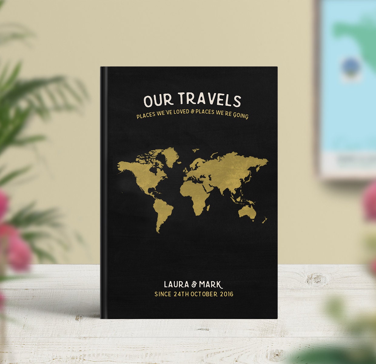 Bucket List Travel Journal Travel Notebook Personalised Etsy UK