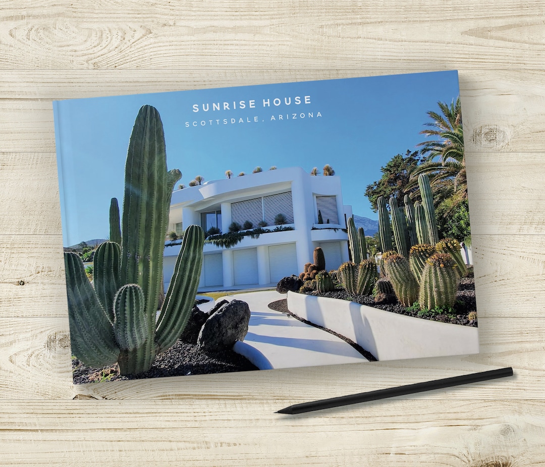 Visitor Guest Book, Holiday Home Guest Book, Personalised BNB Custom
