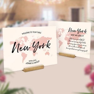 Travel Theme Wedding, Map Table Names, Favourite Countries Table Cards, Country Destination Outlines, Location Place Decor, Map Centrepiece