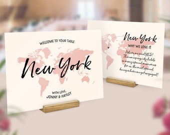 Travel Theme Wedding, Map Table Names, Favourite Countries Table Cards, Country Destination Outlines, Location Place Decor, Map Centrepiece