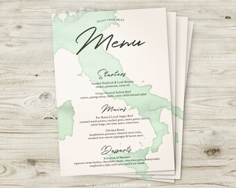 Wedding Menus Travel Theme, Travel Theme Menu, World Map Menu, Wedding Decor, Vintage Wedding Stationery, Destination Theme Wedding