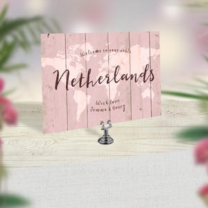 Wedding Table Numbers, Travel Theme Wedding, World Map Table Numbers, Rustic Wedding Decor, Boho Table Cards, Vintage Map Wedding Stationery image 3