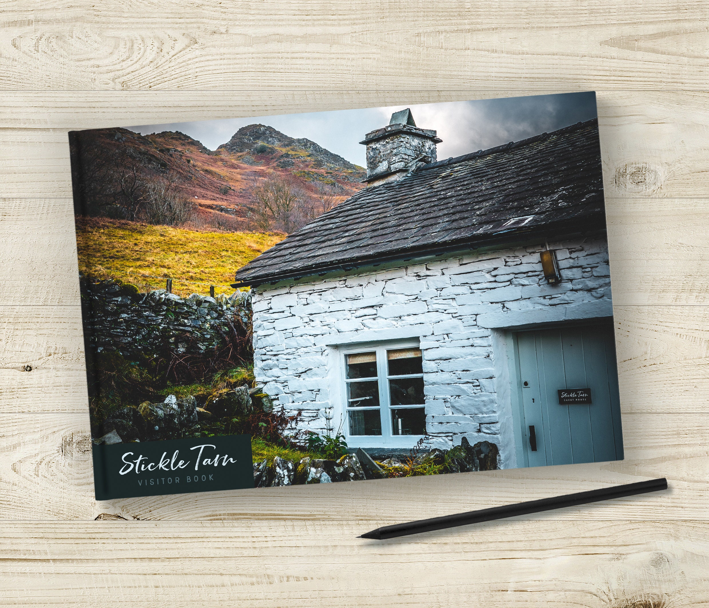 Visitor Guest Book Holiday Home Guest Book Personalised BNB Etsy UK