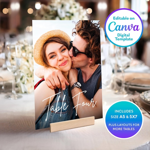 Numeri dei tavoli per matrimoni a tema viaggio: modello