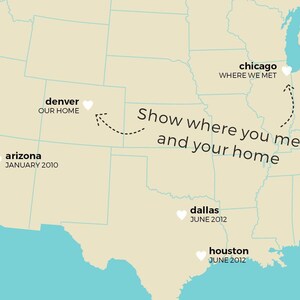 Our adventure map, Our journey map, Couples travel map, Going traveling gift, Gap year gift, Family travels gift, Moving country gift zdjęcie 4