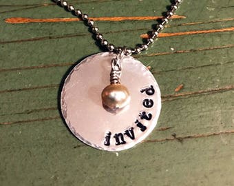 Invited Hospitality Necklace