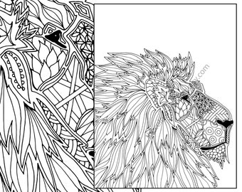 480 Lion Coloring Pages Pdf Download Free Images