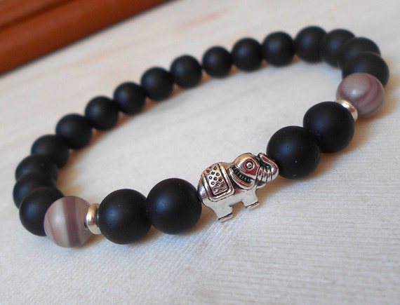 Male Bracelet Elephant Bracelet For Men Elephant Mens Bracelet Etsy