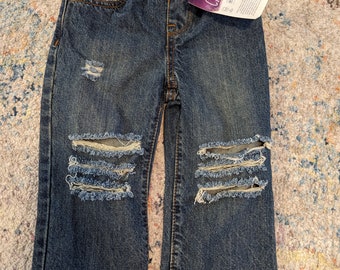 Jeans in denim effetto consumato per bambini (18-24 mesi)