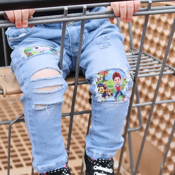 kids ripped jeans