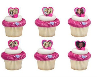 party favor cake topper 2 dozen 24 Emoticons Emoji cupcake rings