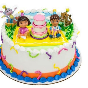 Dora Lexplora Et Diego Gateau Decoration Decor Decoset Jouets Etsy Dora Lexplora Et Diego Gateau Decoration Decor Decoset Jouets Etsy