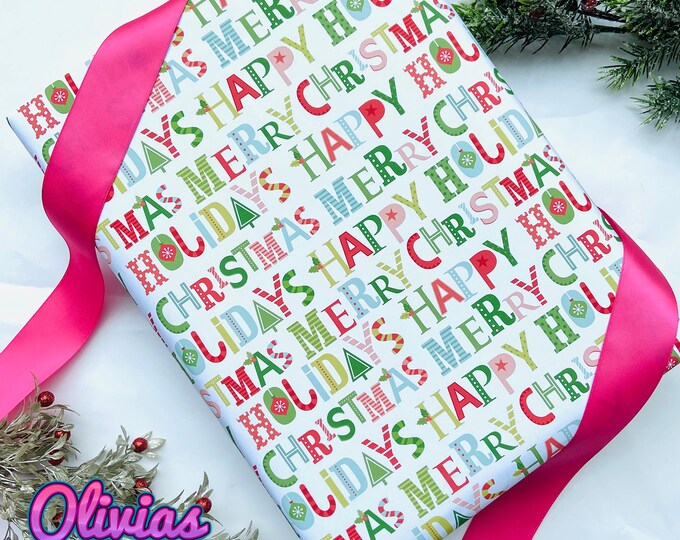CHRISTMAS VACATION Paper classic Movie Tv Inspired Wrapping Etsy