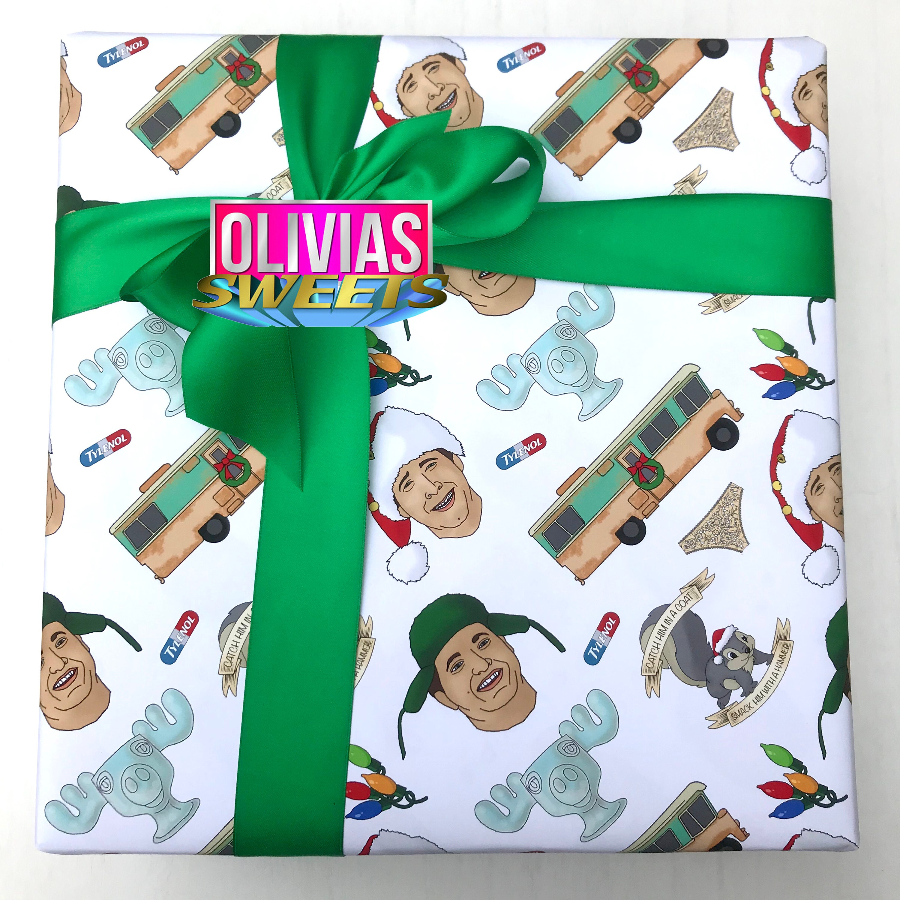 CHRISTMAS VACATION Paper classic Movie Tv Inspired Wrapping Etsy