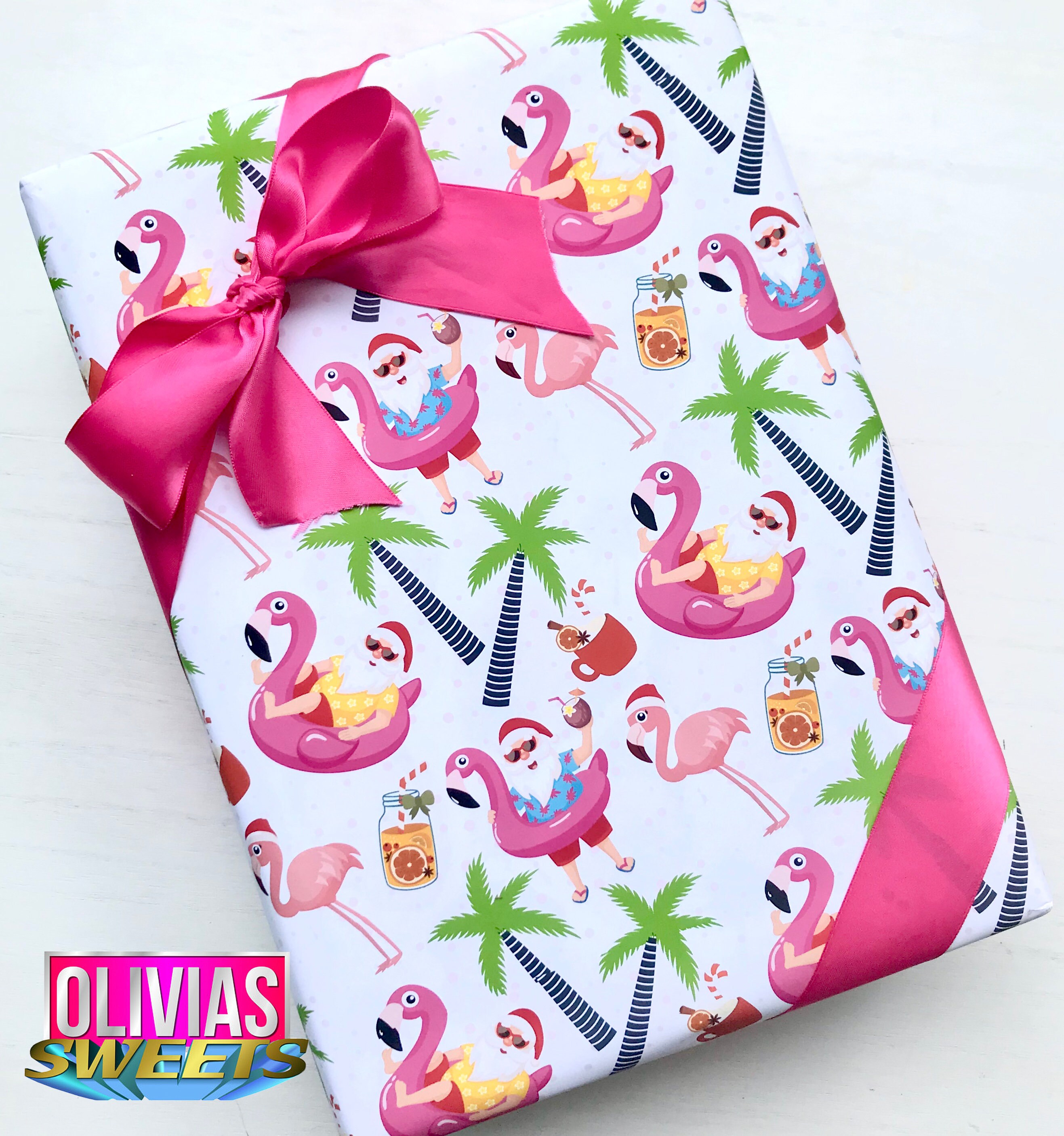 Gift Wrap - Palm Trees - Wrapping Paper - Tropical - Present Wrap -  Recyclable - Quality Gift Wrap