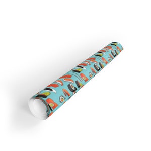 Sushi Bento Gift Wrapping Paper Rolls 28x79 image 2