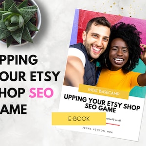 E-boek met Etsy-strategiegids: 18 pagina's met inzichten van een SEO-expert