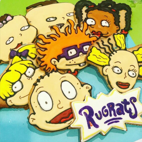 RUGRATS SUGAR COOKIES 90s Cartoon Nicktoons Inspired