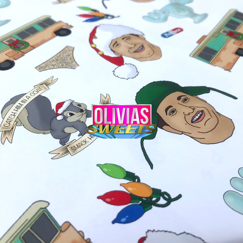 Christmas Vacation Wrapping Paper 