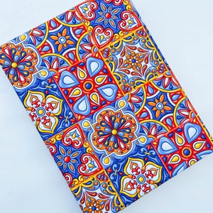 TALAVERA TILES Carta da regalo Fogli di carta da regalo / Natale Compleanno 19x27" mediterraneo italiano Italia urbano