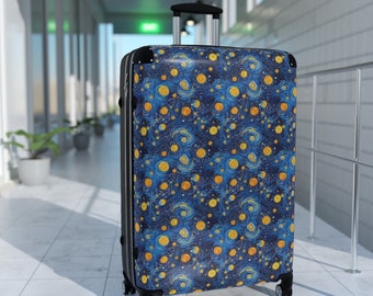 Starry Night Suitcase Travel Luggage for Traveling in Style