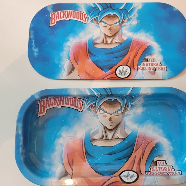 Goku Rolling Tray Etsy
