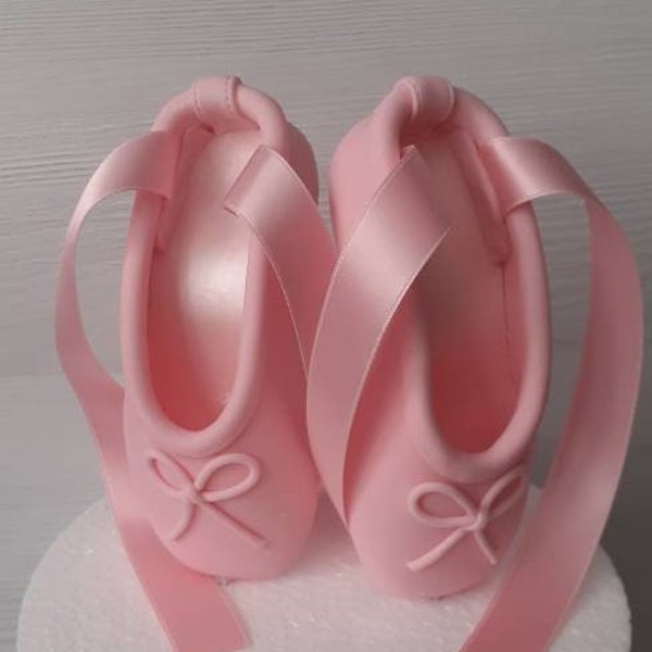 Fondant Gum-Paste Ballerina Schuhe Cake Topper Zucker Dekoration