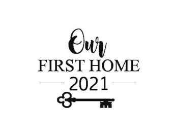 Download Our First Home Svg Etsy