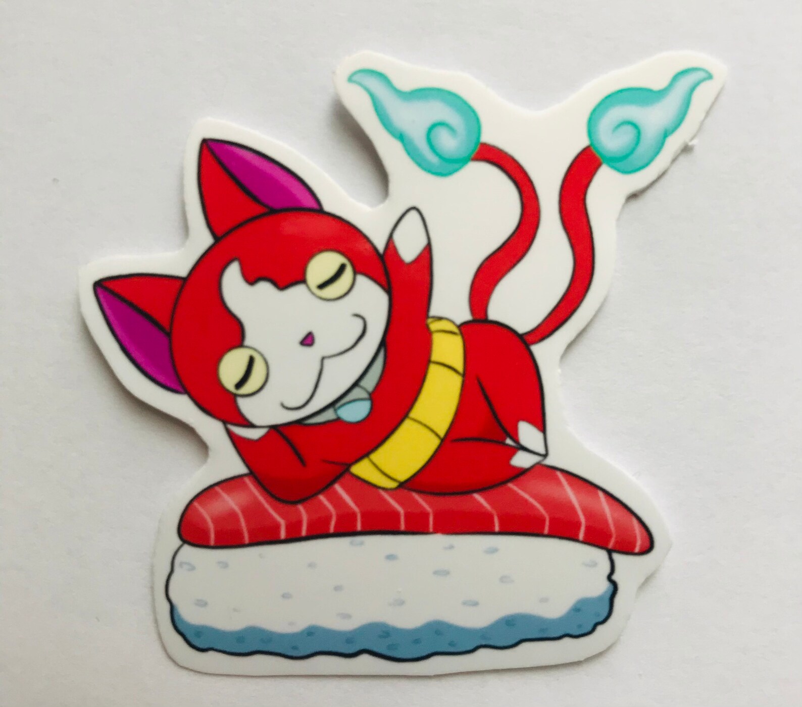 Yokai Watch komasan and jibanyan stickers Etsy