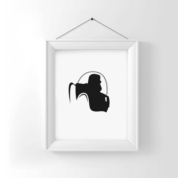 Buzz Lightyear Silhouette Toy Story Silhouette Paper Etsy India