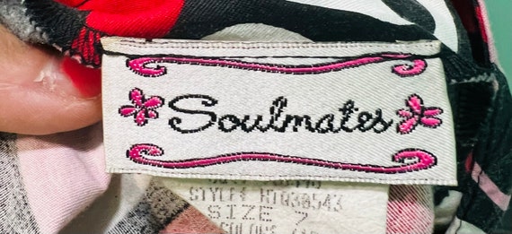 Retro 60s Style Groovy Mod Geo pattern skirt - image 5