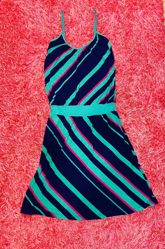 Vintage Forever 21 Striped Sundress - Etsy