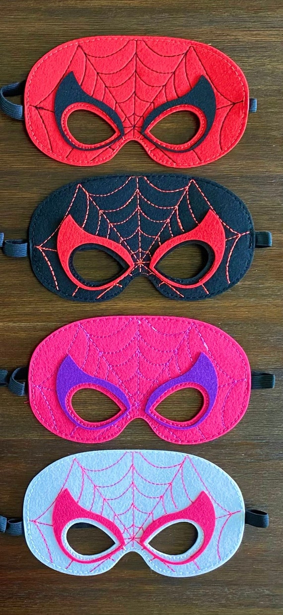 Máscaras de superhéroes para niños, 16 paquetes de suministros de fiesta de  superhéroes para niños, regalo de cumpleaños, Halloween, cosplay, fiesta