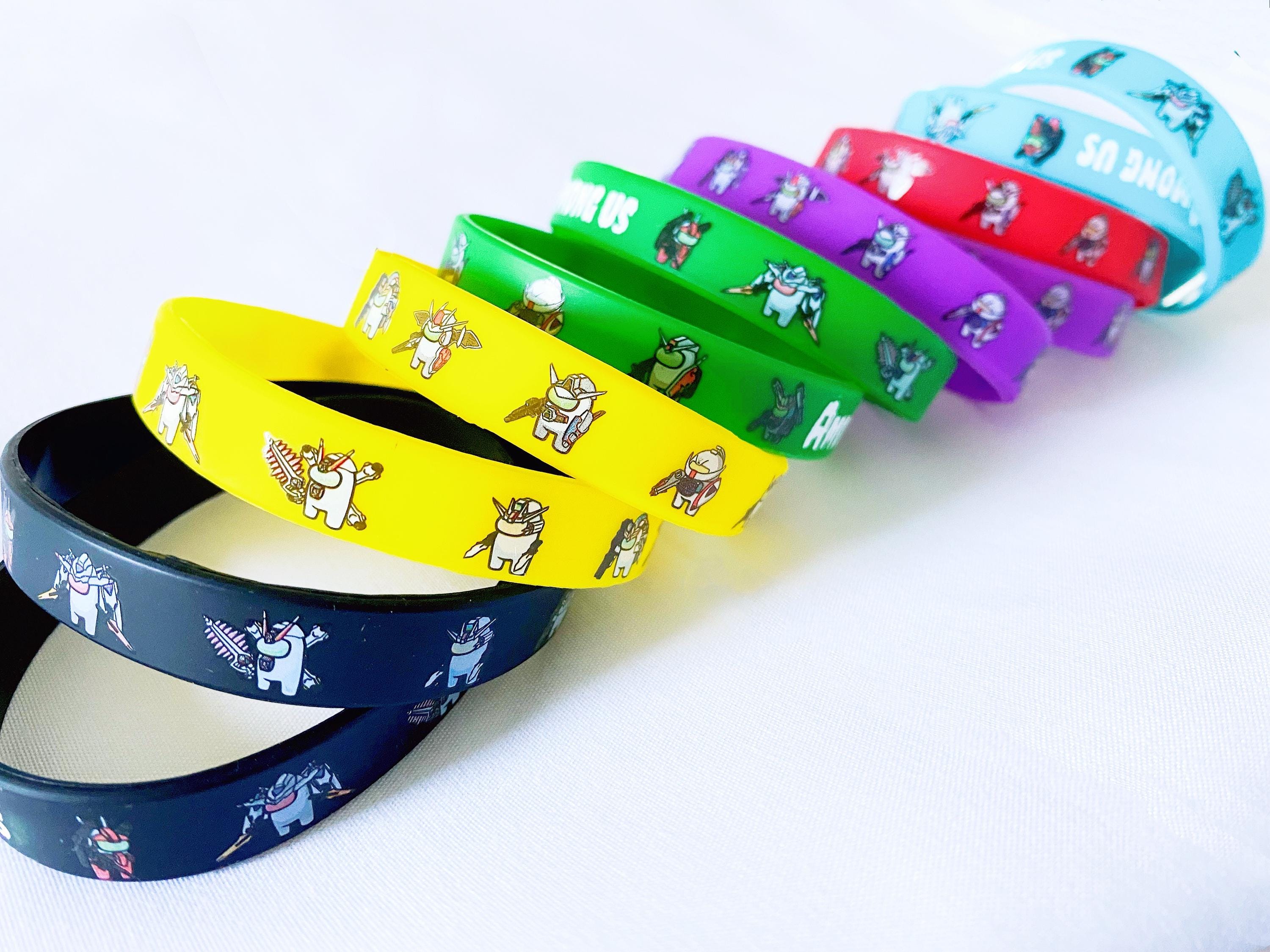 Snapklik.co : Outer Space Party Silicone Bracelets, Alien Astronaut Toys Rubber Wristbands...
