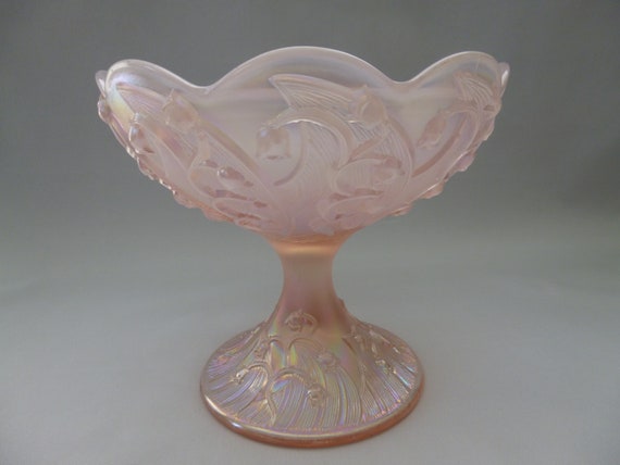 Fenton Pink Iridescent Carnival Glass Fenton Pink Iridescent Carnival Glass