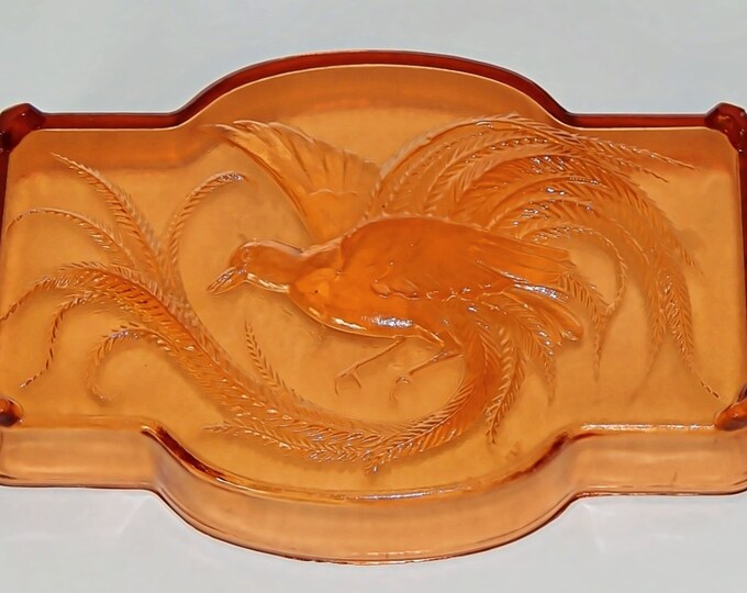 Bath Tray, Rose Vanity, Vanity Dish, Pink Vanity, Vintage Vanity Tray