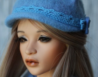 Hut für BJD Puppen iplehause 1/3 oder smartdoll(für Puppe 62 - 65 cm/24-27 inch) Kopfumfang 23 bis 26 cm