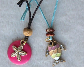 Necklace 2 pcs, Necklace for BJD dolls or Smart doll dolls