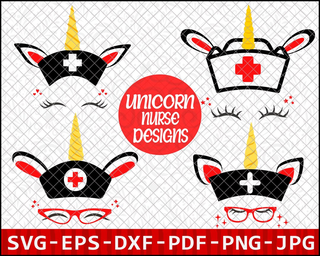 Unicorn Nurse Svg Unicorn Head Svg Nurse Svg Nurse 2020 - Etsy UK