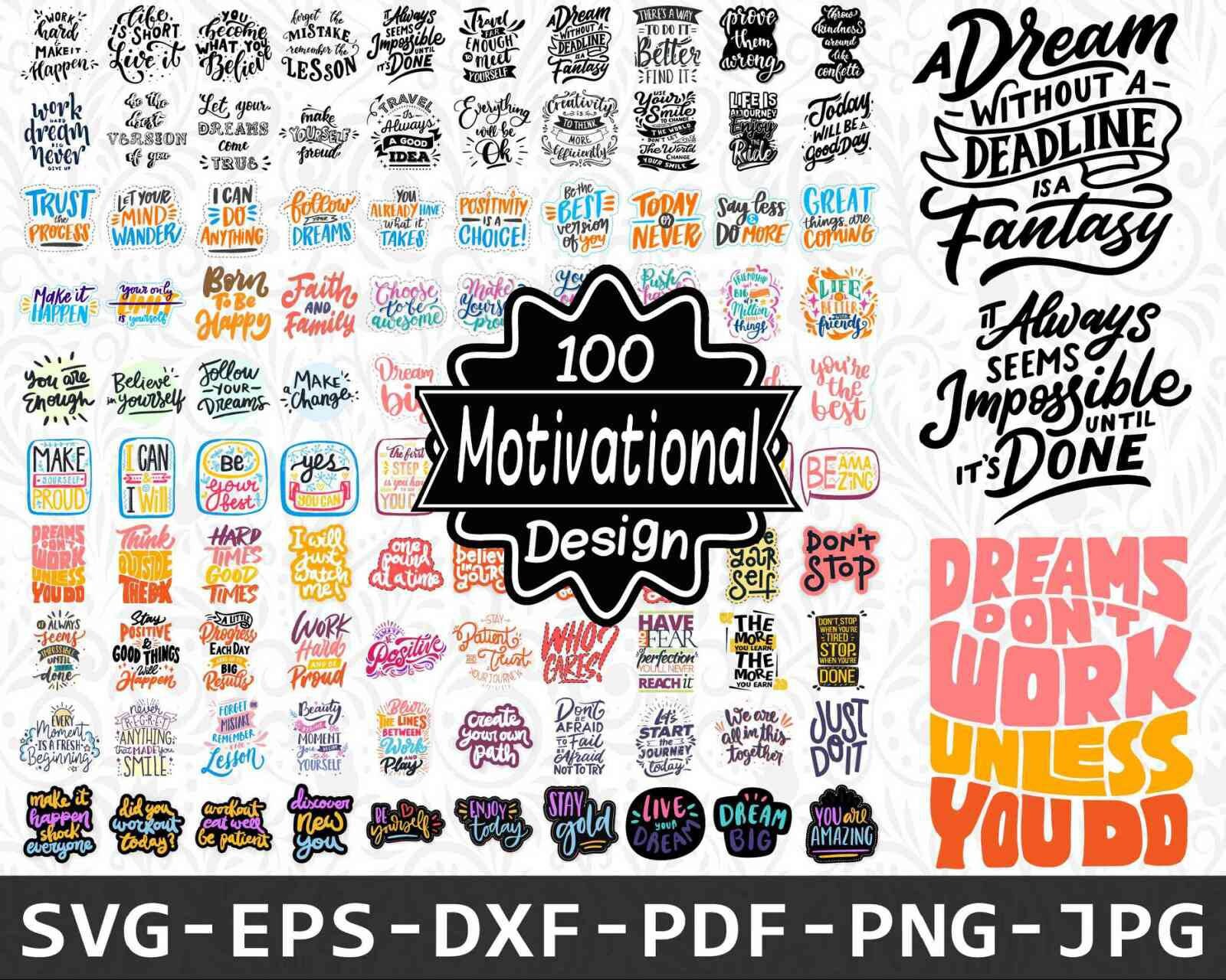 Download Motivational Svg Bundle Inspirational Quotes Svg Bundle Etsy
