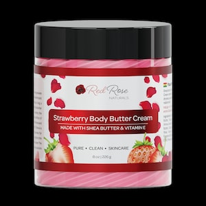 Strawberry Body Butter Cream