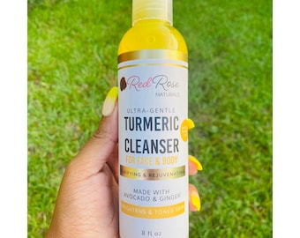 Turmeric Face Wash, Turmeric Face Soap, Turmeric Facial Cleanser, Turmeric Body Wash