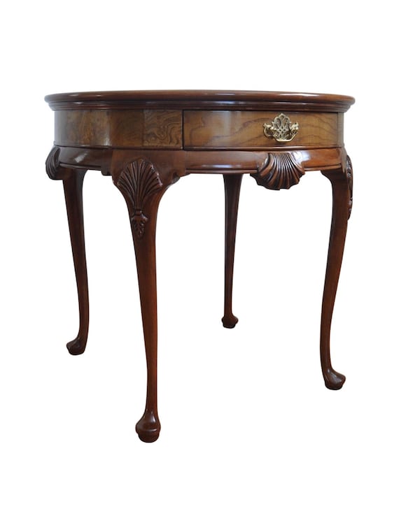 Baker Furniture Round Mahogany Side Table Baker Furniture Round Mahogany Side, Mahogany Round Side Table