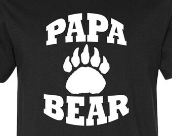 Papa Shirt Papa Bär TShirt beste Papa überhaupt Papa T Shirt Väter Tag Geschenk Papa T-Shirts Geschenke für Papa beste Papa Geschenk Ideen neue Papa Herren T-Shirt - JM8