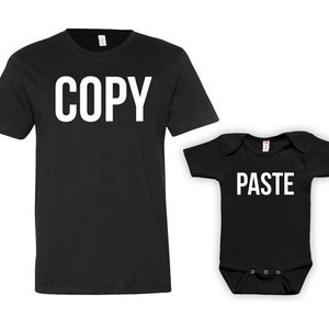 Father And Baby Outfits Dad And Daughter Gifts Matching Father And Son Shirts Family TShirts Fathers Day Gift New Dad Present - JM152-JM153