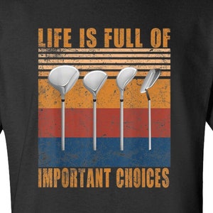 Funny Golf Shirt Clubs Golfer Dad T-Shirt Golf Ball Par Tee Lover Golfing Husband Gift Retirement Shirt Stick Father Present TShirt Mens Top