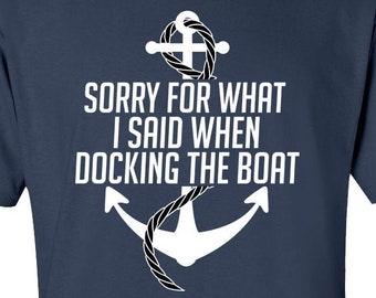Funny Sailing TShirt Sail Boat Shirt Boating Vintage Boater Husband Gifts Yacht Nautical Anchor T-Shirt Mens Ladies Tee Outfit Retirement
