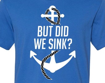 Funny Boating Shirt Anchor Boat Owner Gift For Husband Grandpa TShirt Sailing Top Captain T-shirt Lake Shirt Sailing Mens Ladies Tee - JM260