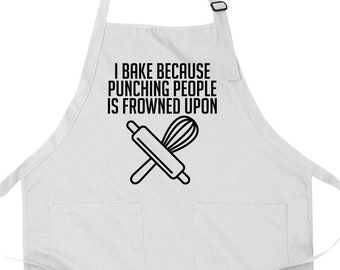 Baking Apron For Women Funny Baking Gifts For Bakers Apron With Pockets Mother's Day Present Cooking Kitchen Apron Home Warming Wife Mommy
