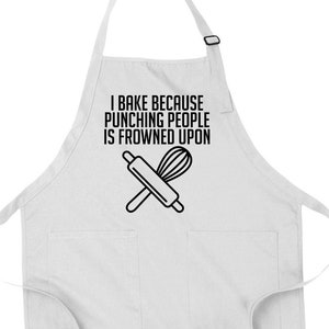 Baking Apron For Women Funny Baking Gifts For Bakers Apron With Pockets Mother&#39;s Day Present Cooking Kitchen Apron Home Warming Wife Mommy